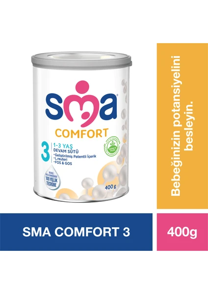 Sma Comfort 3 Bebek Sütü 400 gr 1-3 Yaş