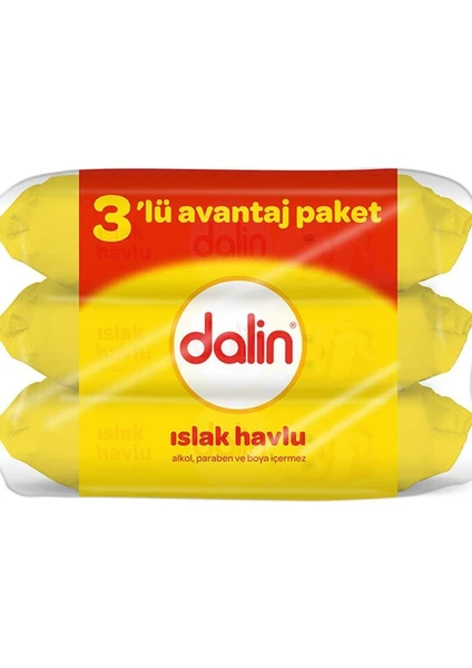 Dalin Islak Mendil 3x56lı