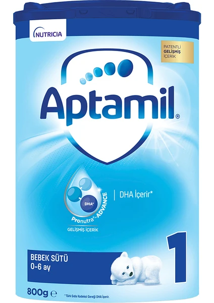 Aptamil 1 Devam Sütü 800 Gr