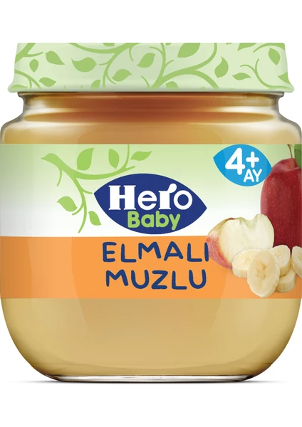 Hero Baby Organik Elma Püresi 120 Gr