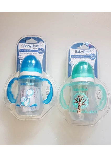 BABYTIME DAMLA AKITMAZ KULPLU BARDAK 250 M.
