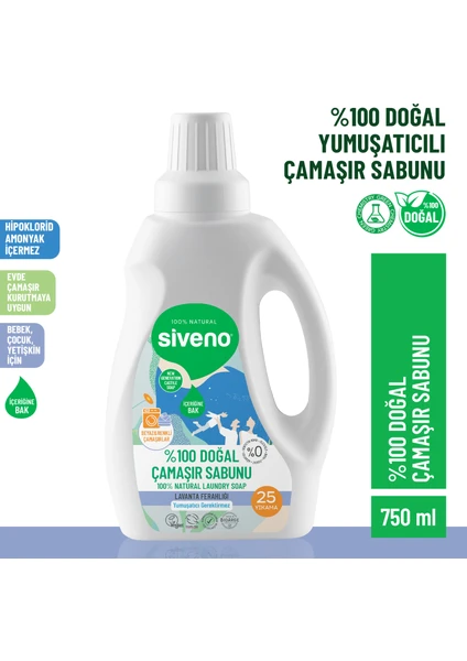 Siveno Doğal Çamaşır Sabunu 750 ml