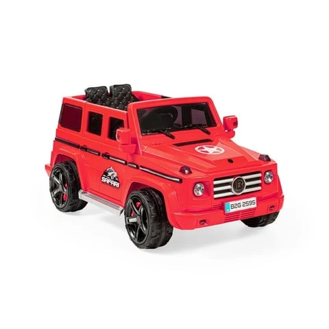 BABY2GO SAFARİ 12 VOLT AKÜLÜ ARABA KIRMIZI