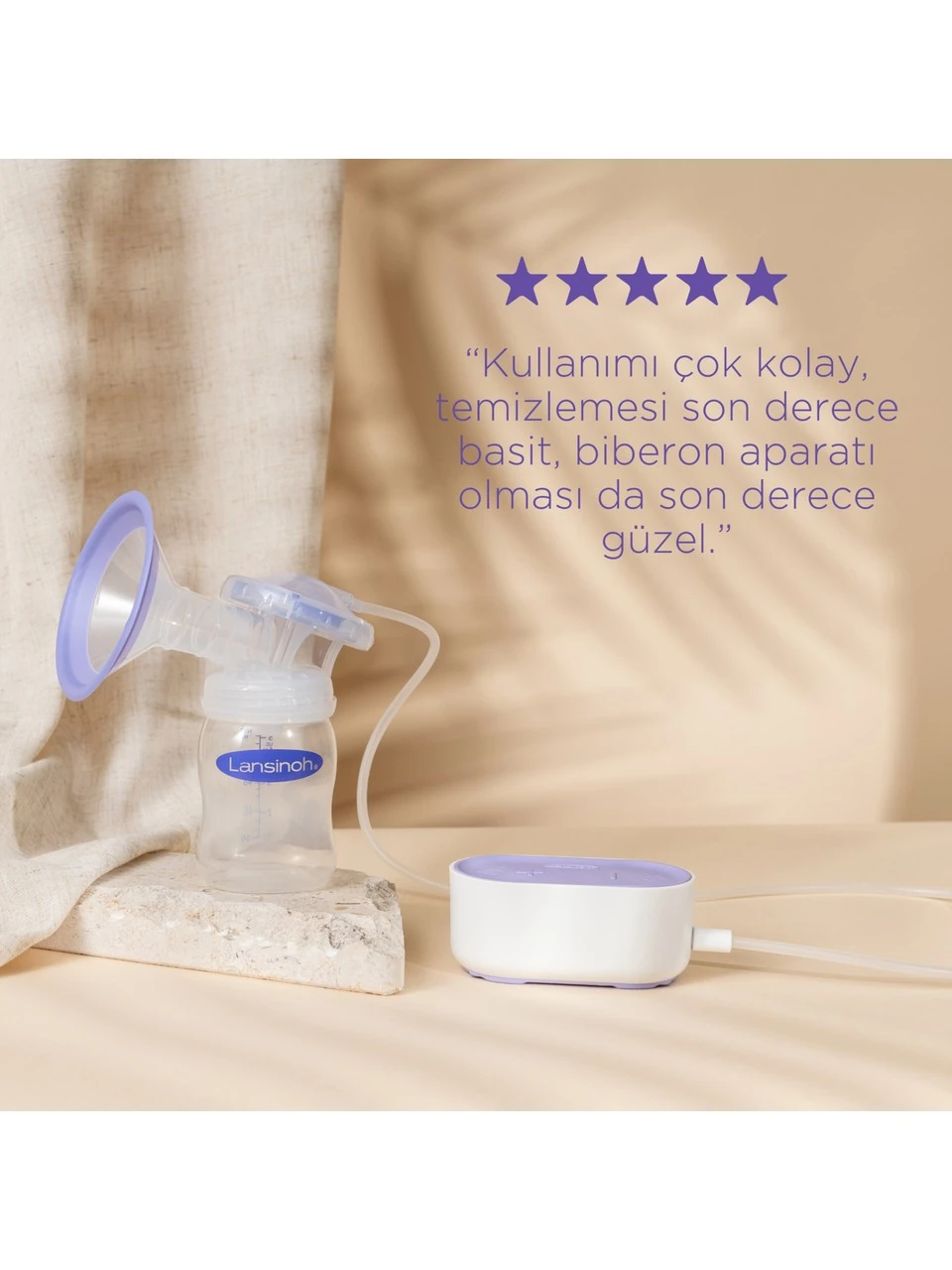 Lansinoh Kompakt Tekli Elektrikli Göğüs Pompası
