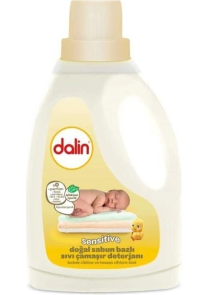 Dalin Doğal Sabun Bazlı Sıvı Bebek Çamaşır Deterjanı 1500 ml