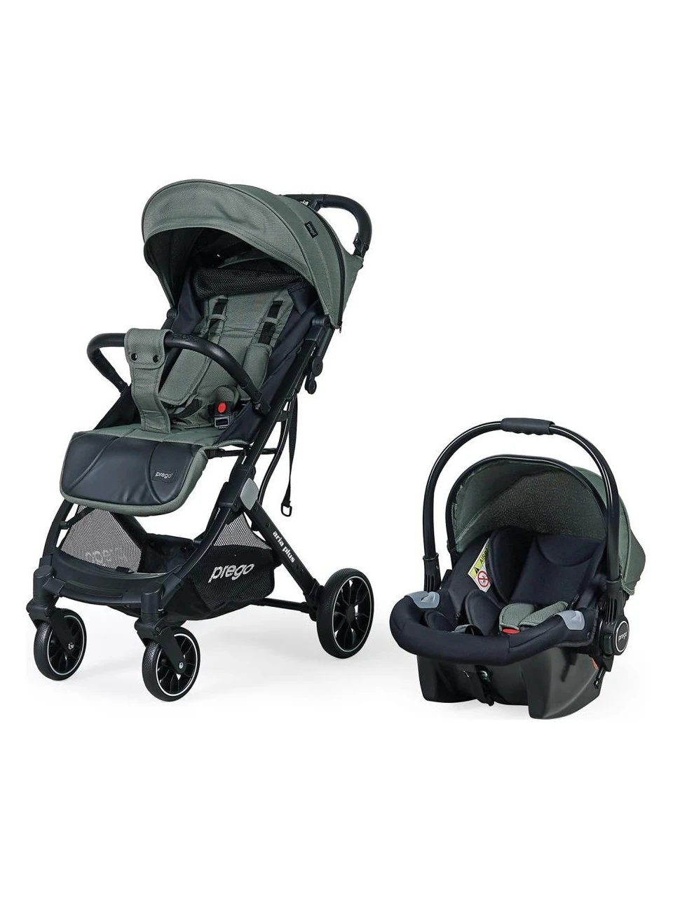 Prego 2037 Aria Plus Bebek Arabası Yeşil