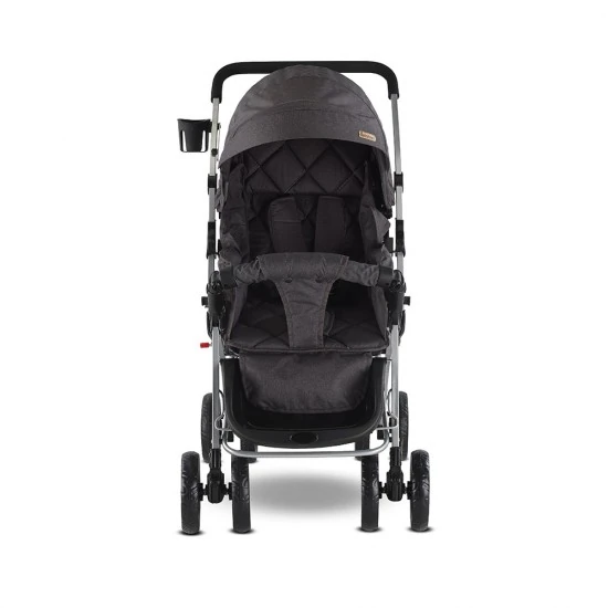 BABYHOPE ÇİFT YÖNLÜ BEBEK ARABASI 603 SİYAH