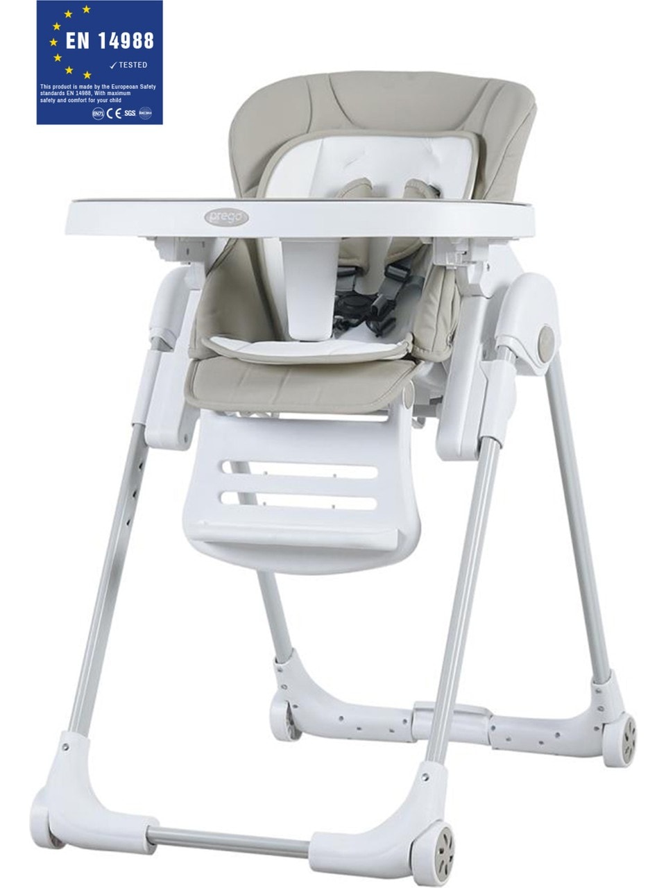 PREGO 4024 LUCCA MAMA SANDALYESİ KREM