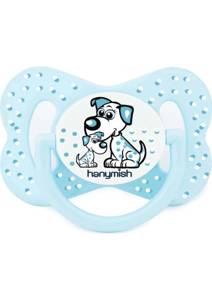 HANYMISH HAPPY SİLİKON DAMAKLI EMZİK NO:3