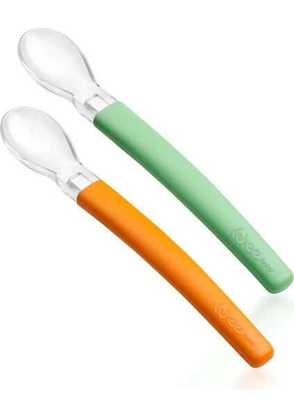 Wee Baby Silikon Uçlu Mama Kaşığı