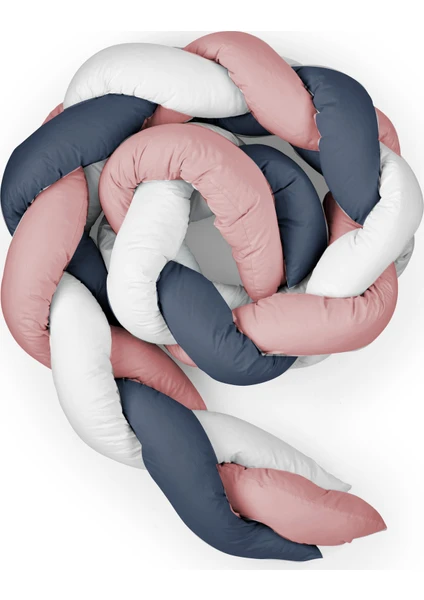 Babyjem Örgü Beşik Kenarı 3lü Pembe