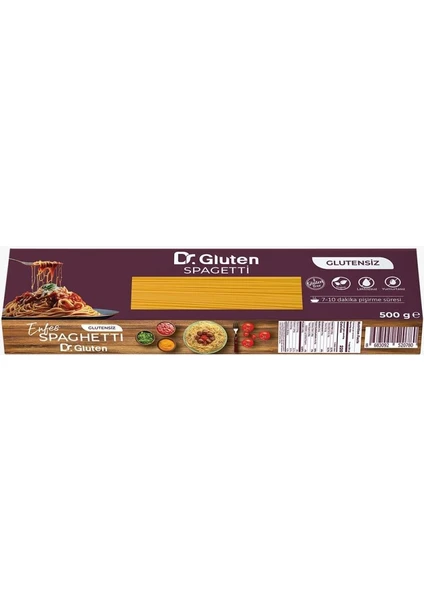 DR. GLUTEN GLUTENSİZ SPAGETTİ MAKARNA 500 GR