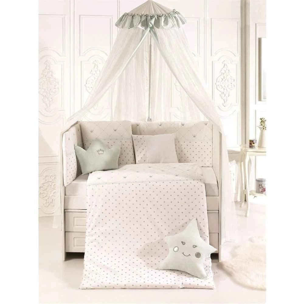 PİERRE CARDİN KİNGS CROWN WHİTE-MİNT UYKU SETİ