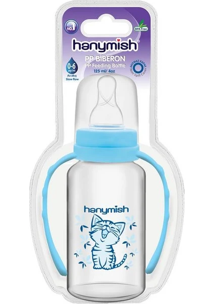 HANYMISH KULPLU PP BİBERON 125 ML.