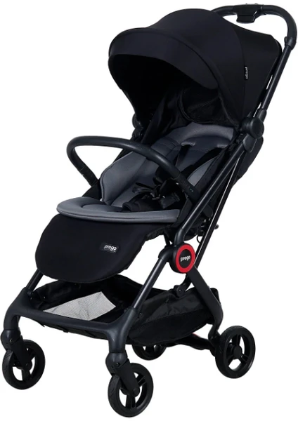 Prego 2228 Easy Fold Kabin Bebek Arabası Siyah