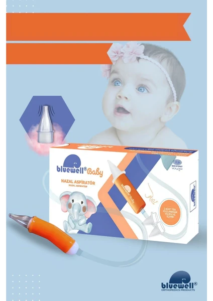 BLUWELL BABY NAZAL ASPİRATÖR CİHAZI