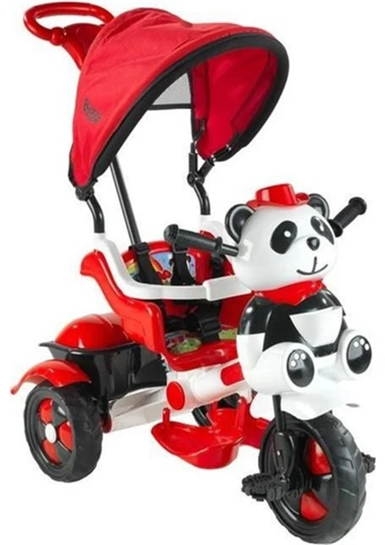 Babyhope Little Panda Bisiklet Kırmızı Siyah