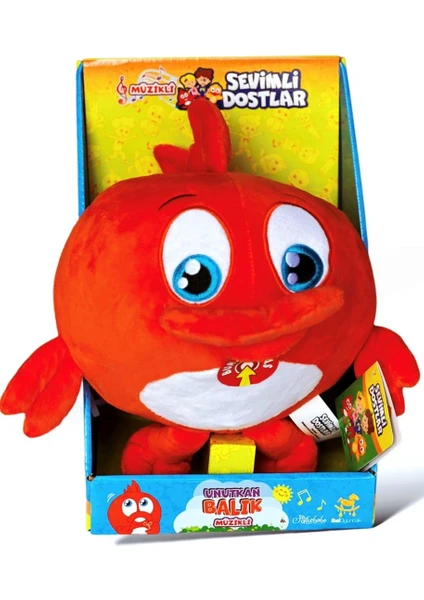 Unutkan Balık Müzikli Peluş - Sevimli Dostlar