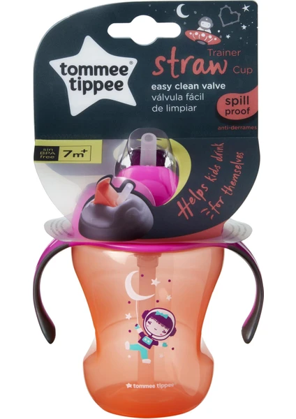 Tommee Tippee Pipetli Alıştırma Bardağı Kulplu 300 ml ()