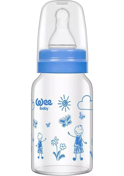 Wee Baby Isıya Dayanıklı Cam Biberon 120 ml