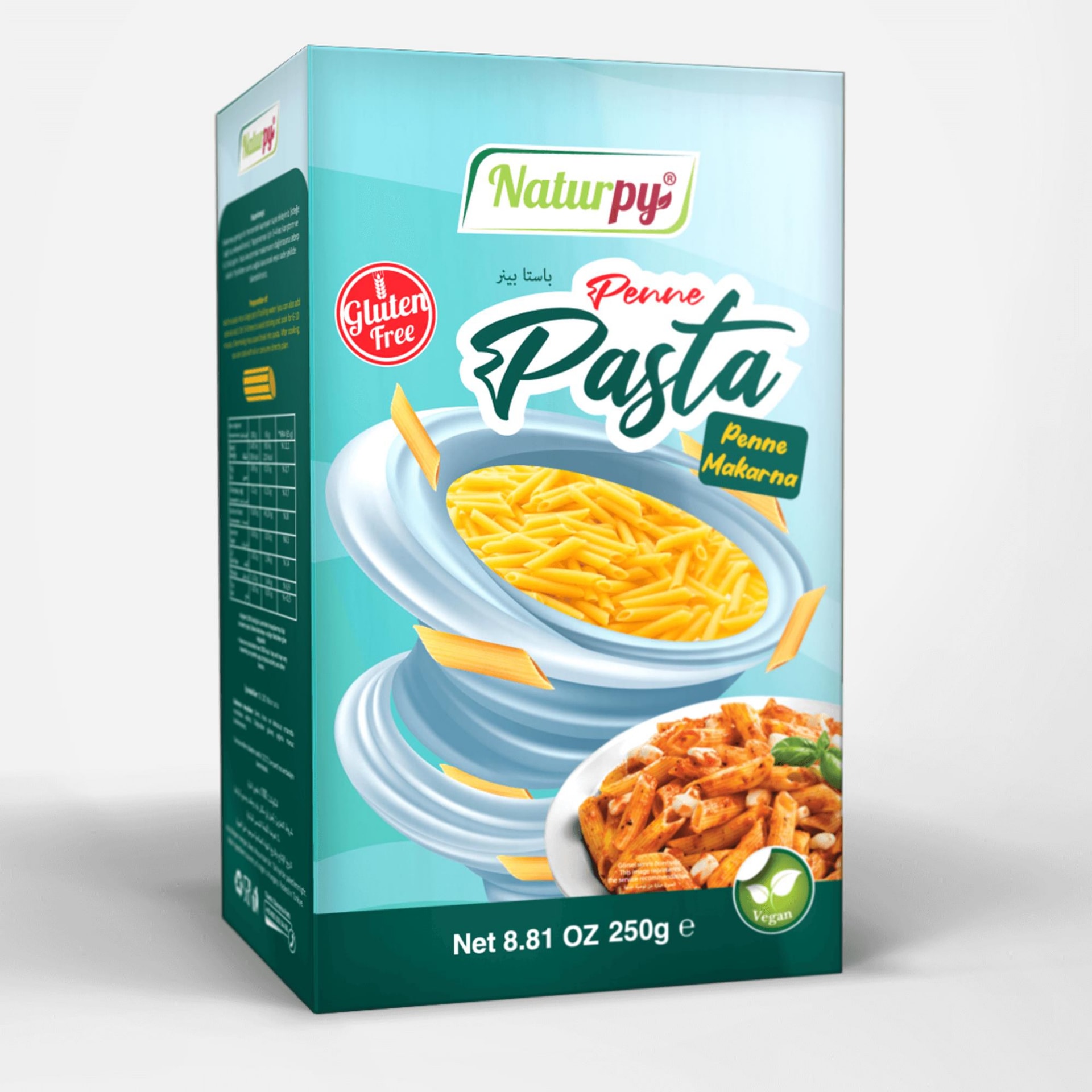 NATURPY GLUTENSİZ PENNE MAKARNA 250 GR
