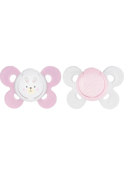 Chicco Physio Comfort Silikon Emzik 2li 0+ Ay Kız