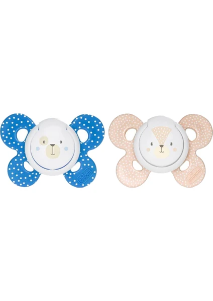 Chicco Physio Comfort Silikon Emzik 2li 6+ Ay Erkek