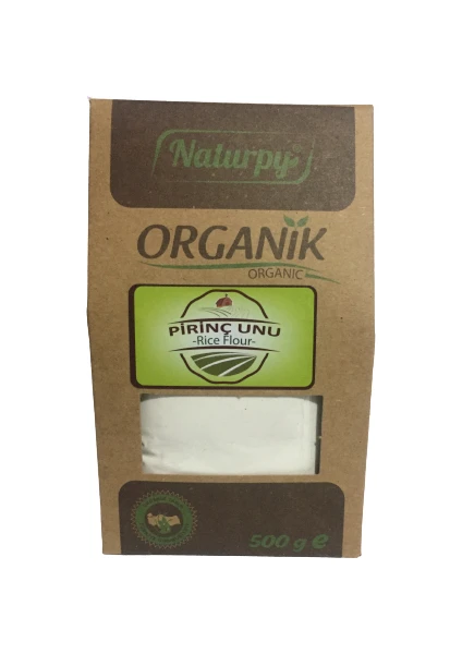 NATURPY ORGANİK PİRİNÇ UNU 500 GR.