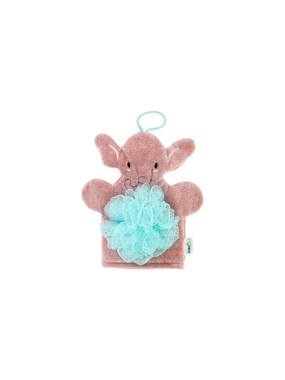 BABYJEM BANYO LİFİ FİL DESENLİ GÜL KURUSU