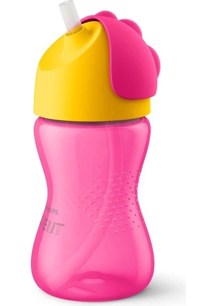 Philips Avent Pipetli Bardak 12 Ay+ 300 ml Pembe-Sarı, SCF798/02