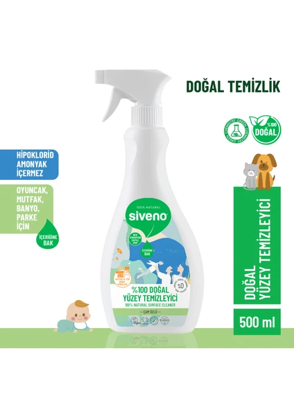 Siveno Doğal Yüzey Temizleyici 500 ml