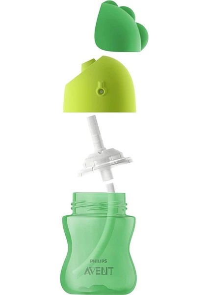 Philips Avent Pipetli Bardak 12 Ay+ 300 ml Yeşil, SCF798/01