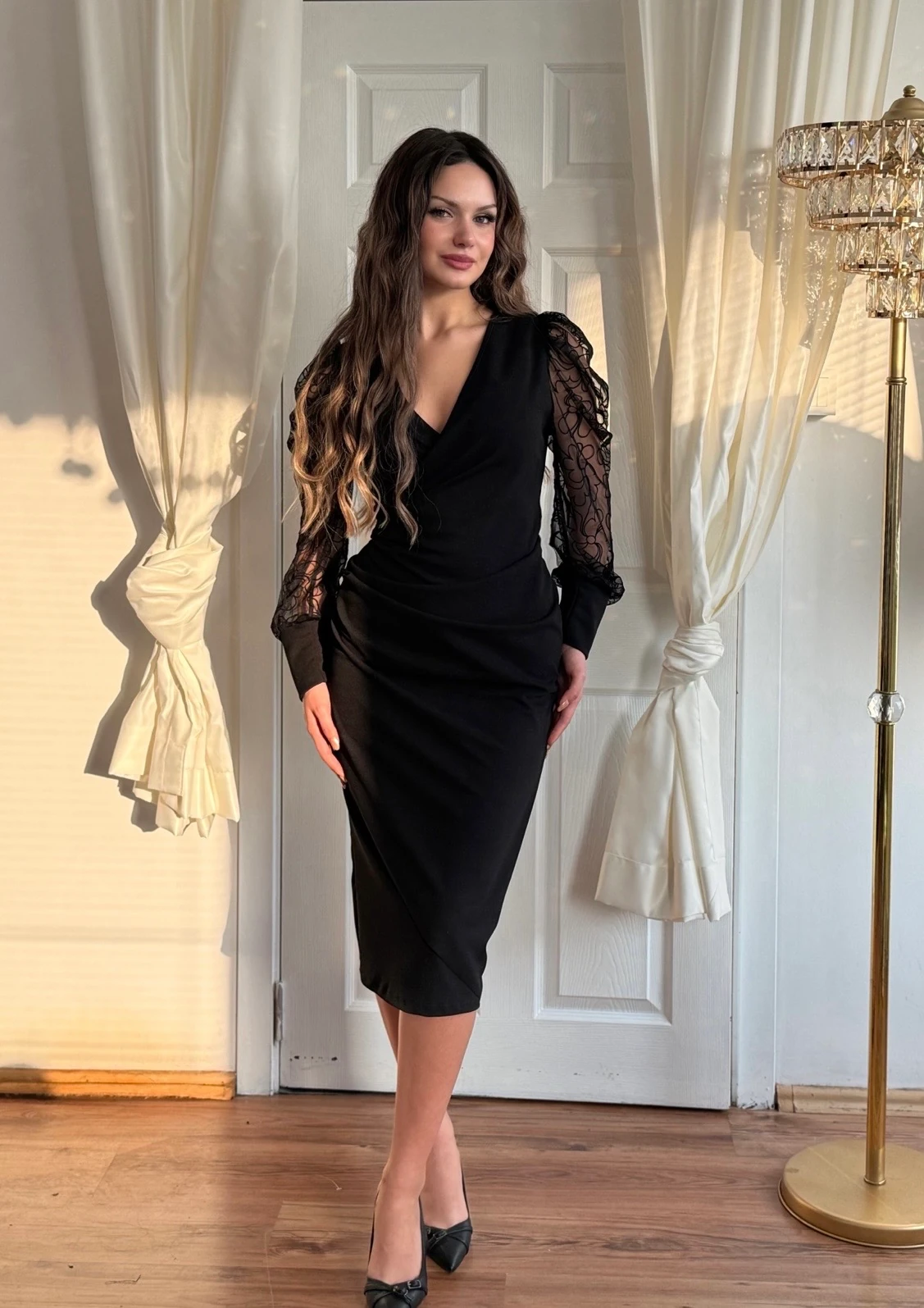 Melita Kolları Tül Elbise