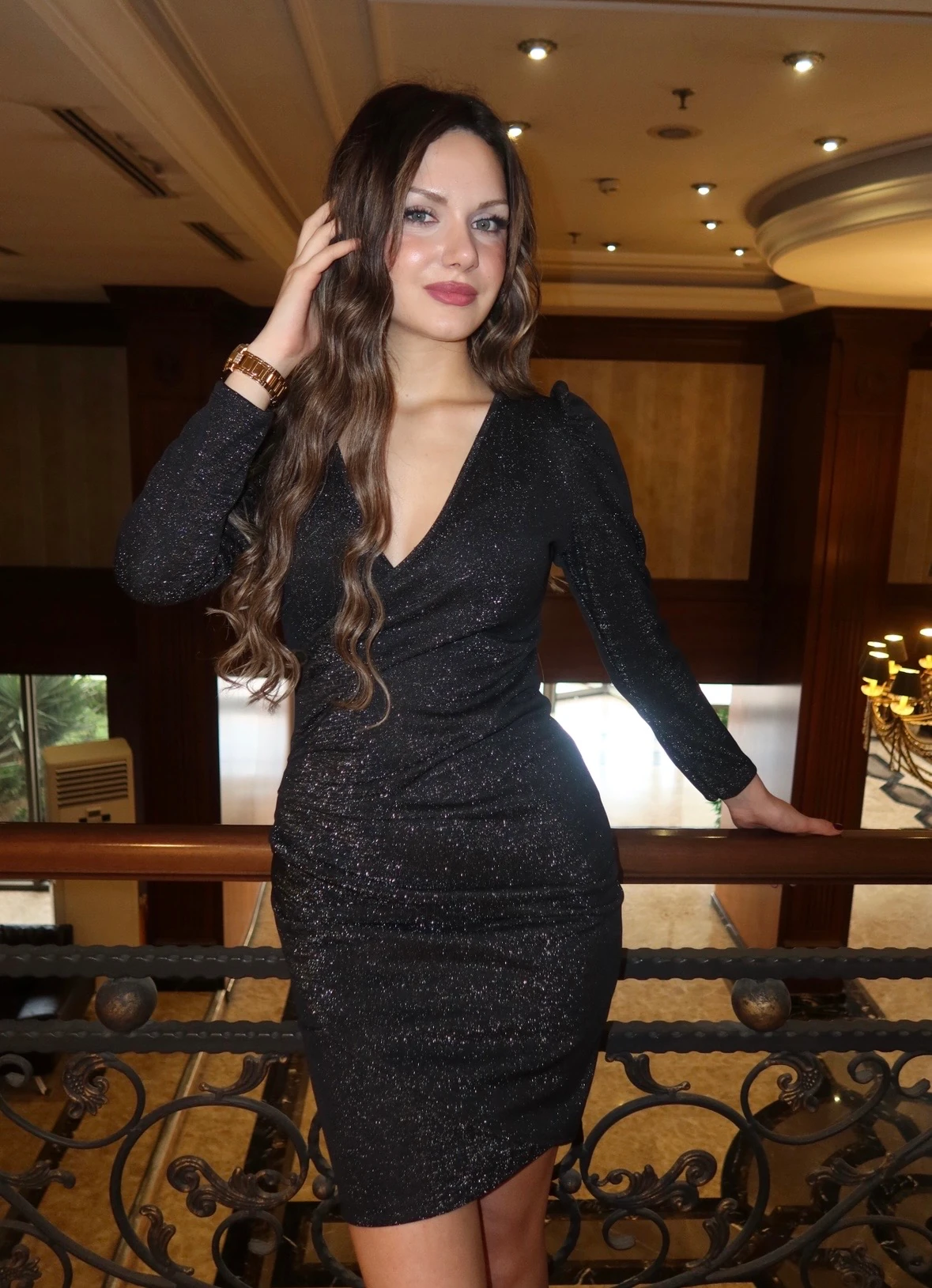 Carolina Elbise - Siyah