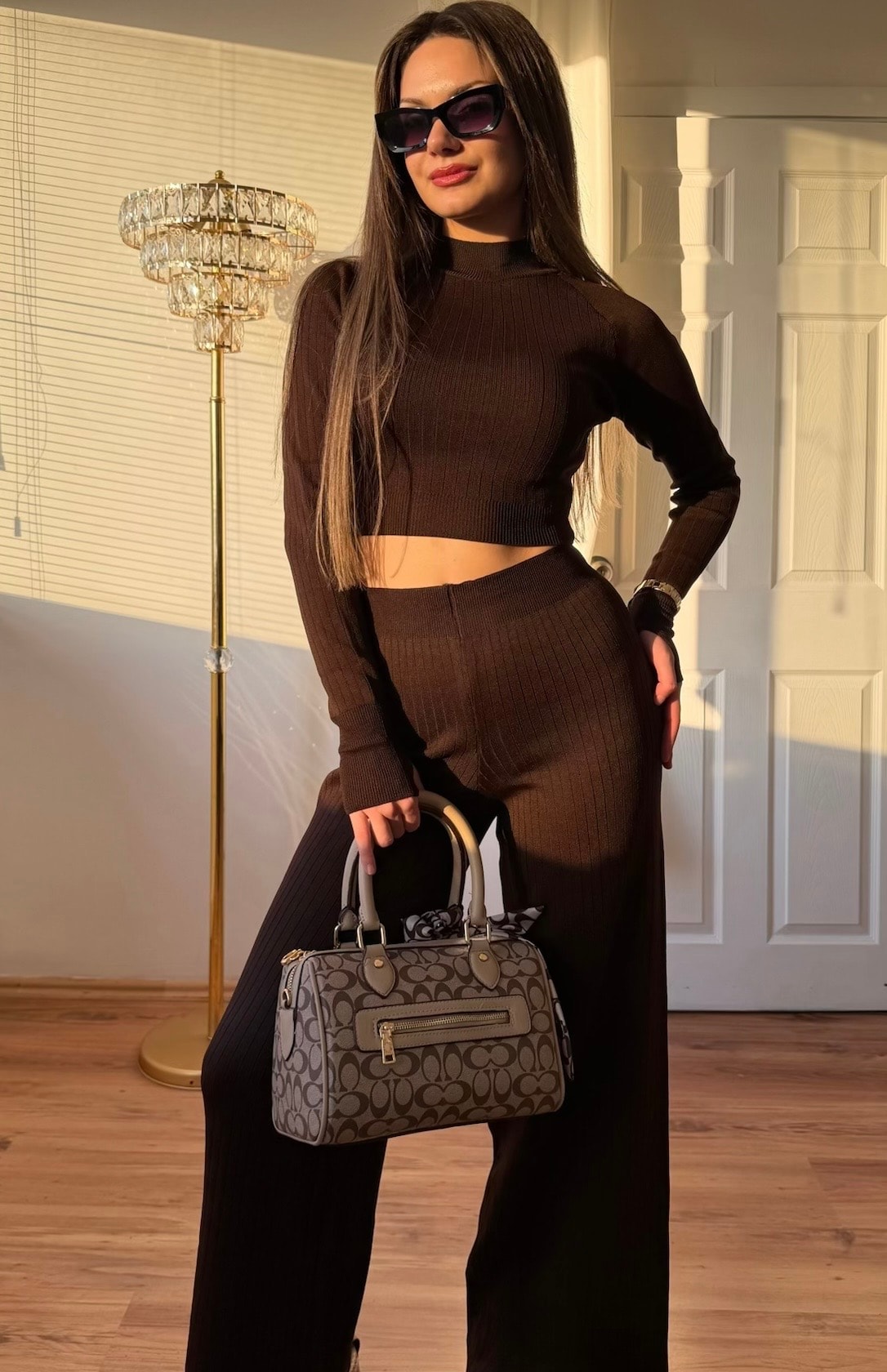 Sara Takım - Kahverengi