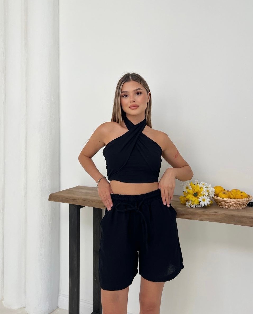 Mimoza Takım - Siyah