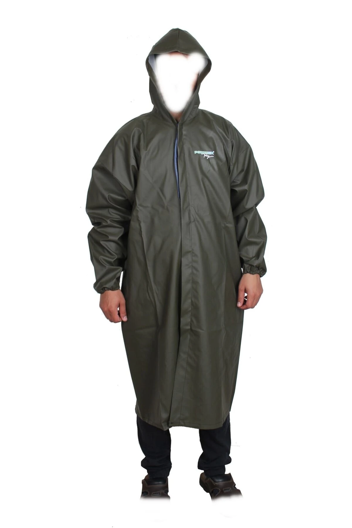 PVC Pardesü Fermuarlı Balıkçı Yağmurluk