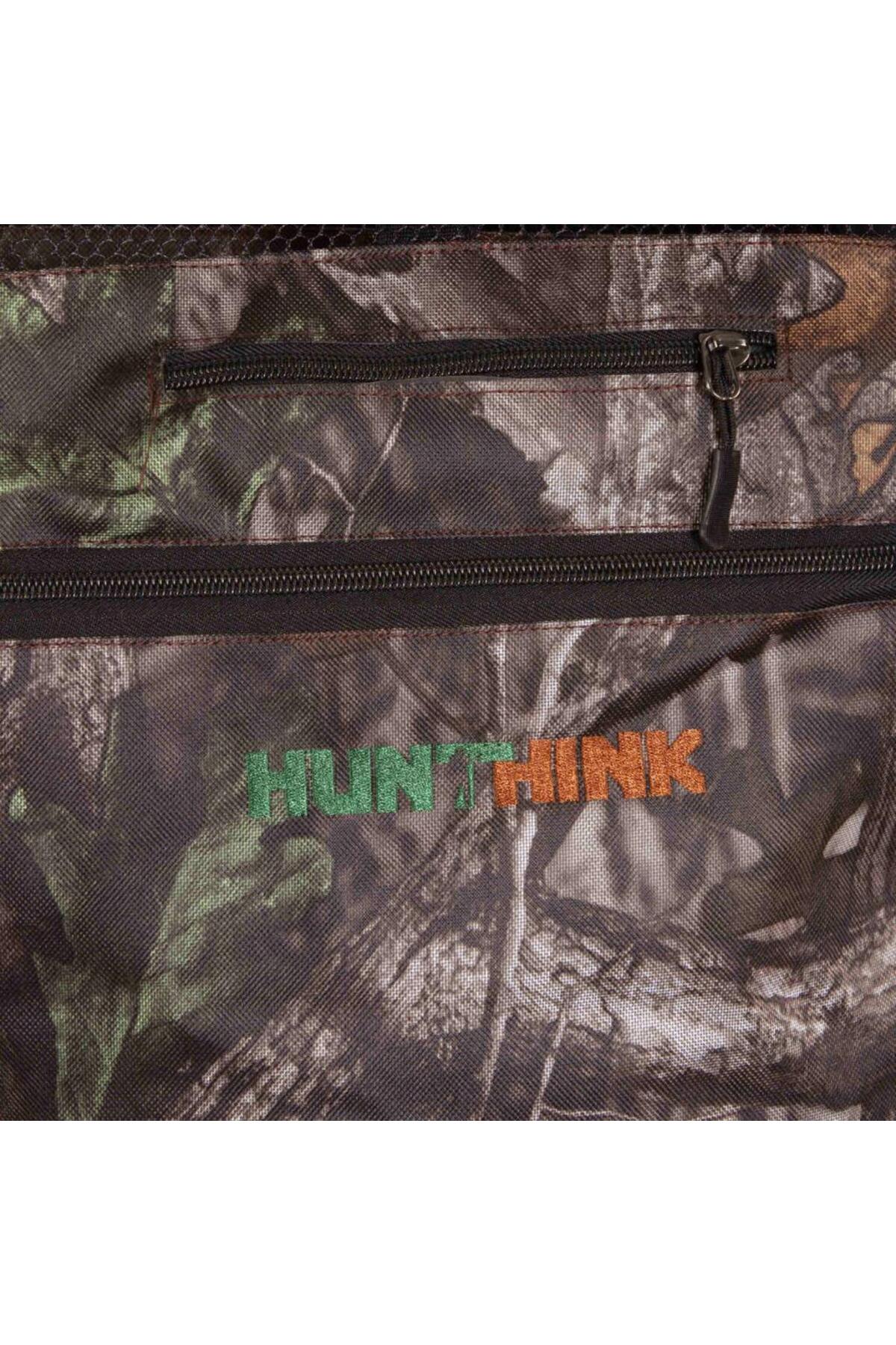 VestPack Orman Kamuflaj Çantalı Avcı Yeleği Ayarlanabilir Beden