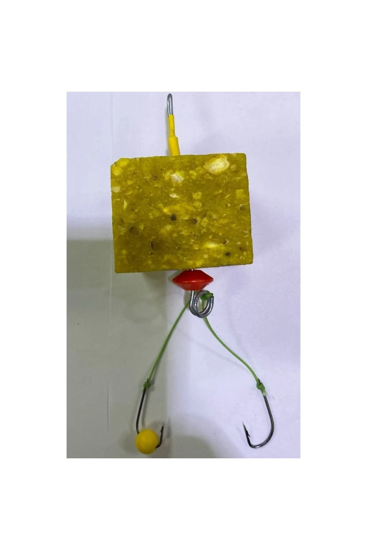 Mısır Küspeli Rig Aparatlı 2 İğneli Başlık, Küspeli Hazır Takım ( 2 Adet Gönderilecektir! )