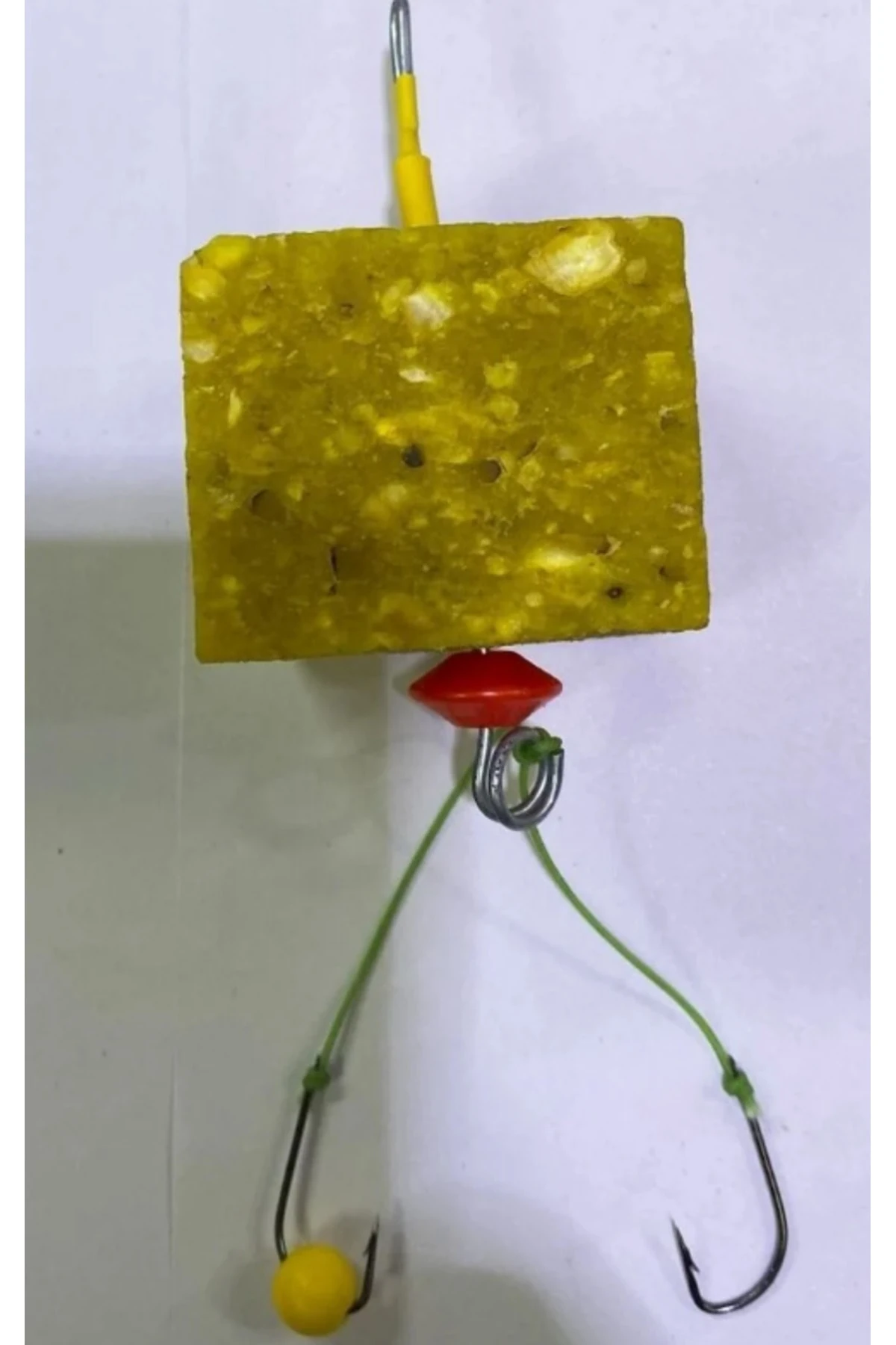 Mısır Küspeli Rig Aparatlı 2 İğneli Başlık, Küspeli Hazır Takım ( 2 Adet Gönderilecektir! )