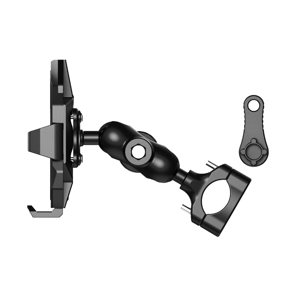 Knmaster TT-880 Titreşim Önleyicili Motosiklet Telefon Tutucu