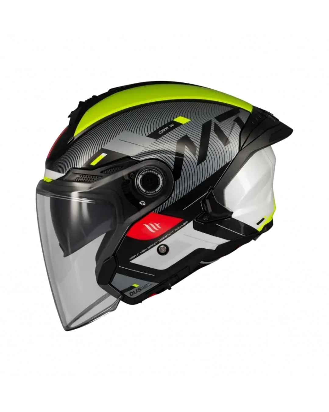 Mt Helmets Cosmo Sv Silence B3 Parlak Yarım Motosiklet Kaskı