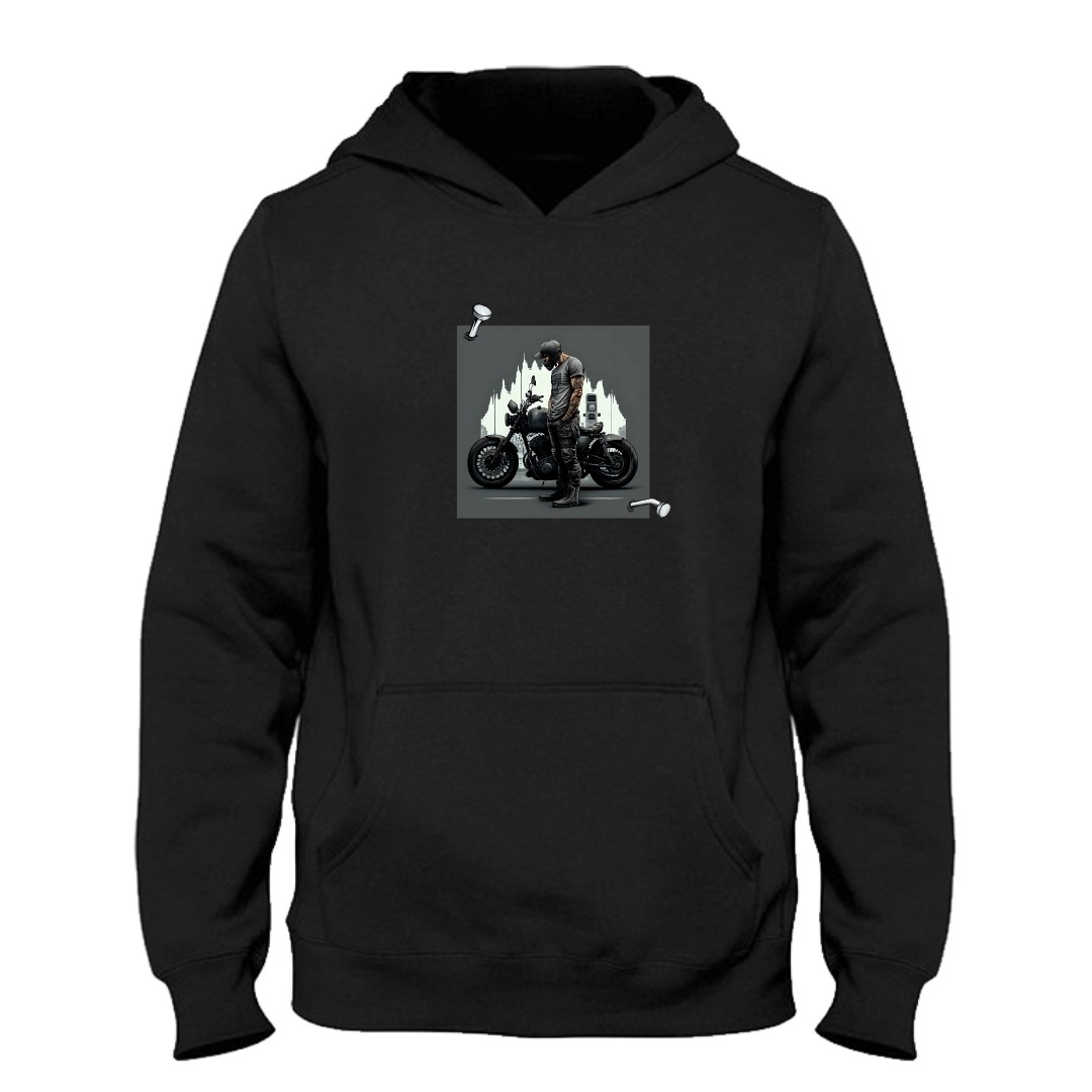 CAFE RACER MAFIA KAPÜŞONLU PAMUK SWEATSHIRT