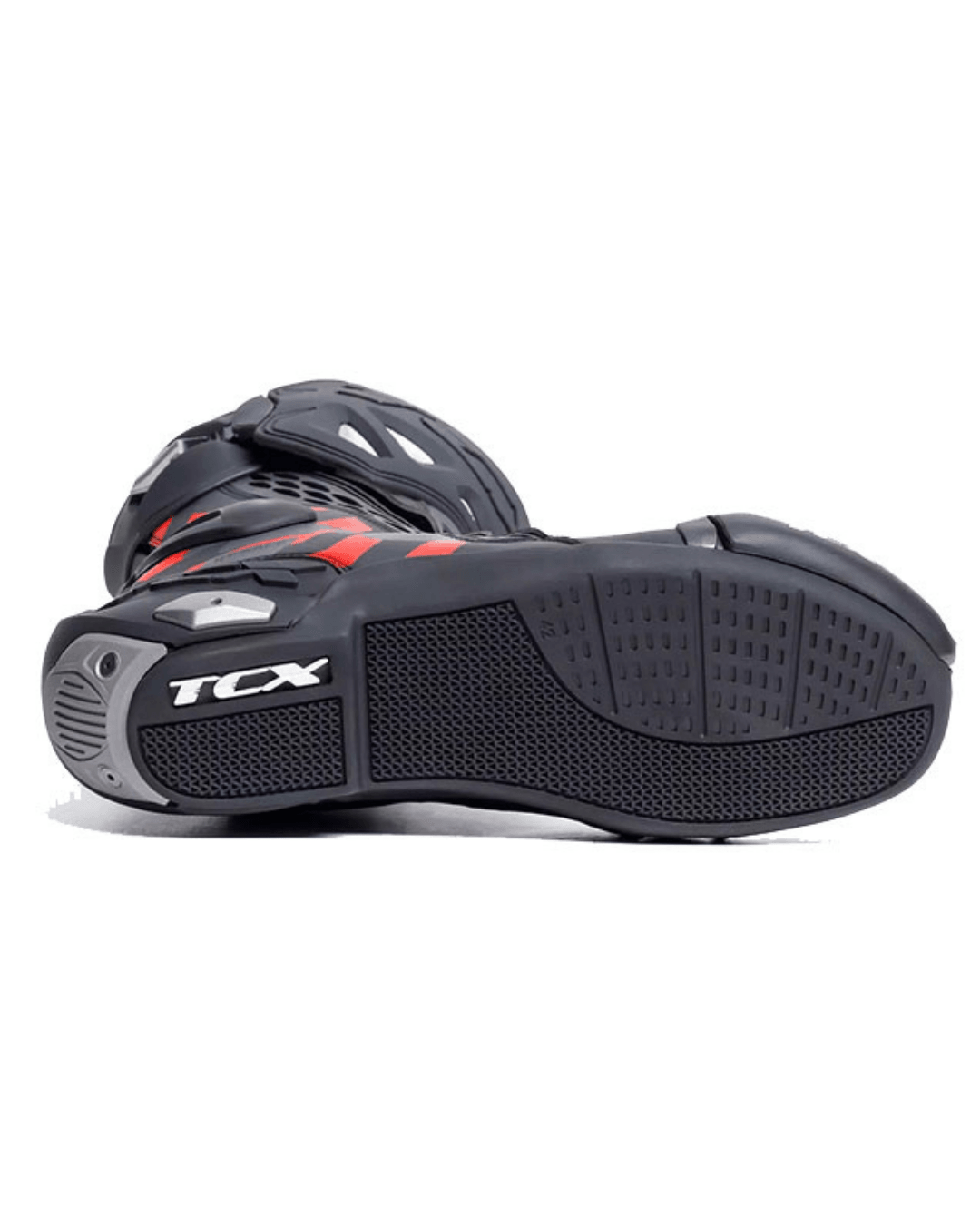 Tcx Rt-Race Siyah/Kırmızı Uzun Motosiklet Botu