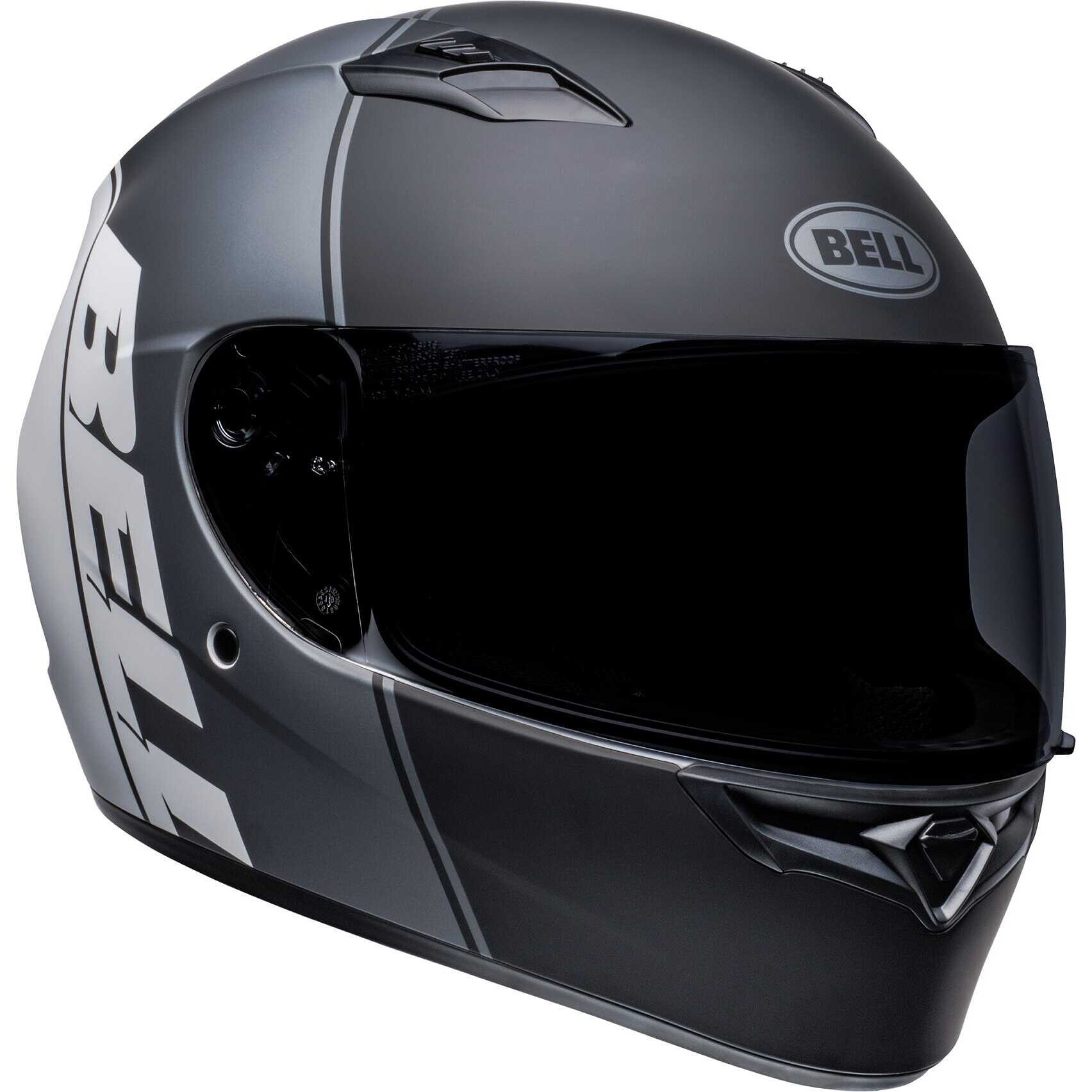 BELL QUALIFER ASCENT MAT SİYAH/GRİ FULLFACE MOTOSİKLET KASKI