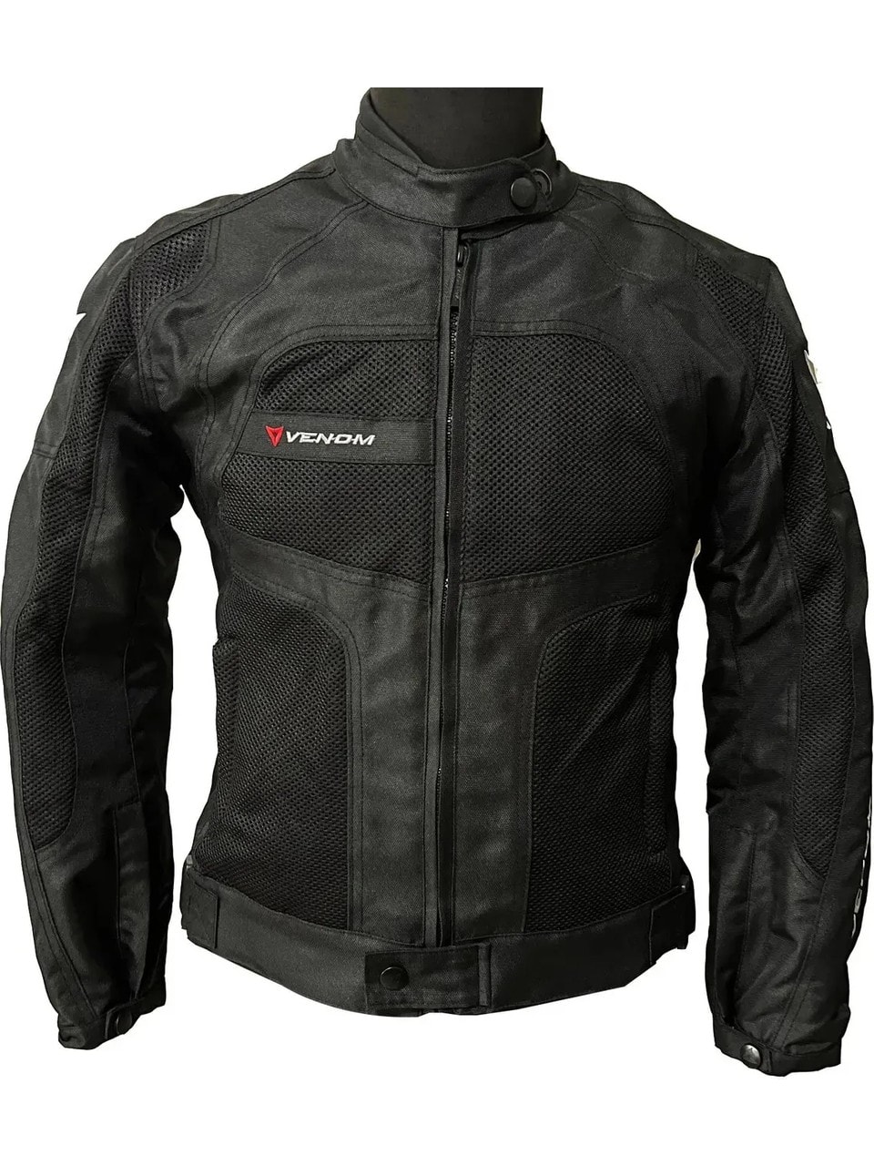 Venom Dynamic V2 Siyah 4 Mevsim Motosiklet Montu