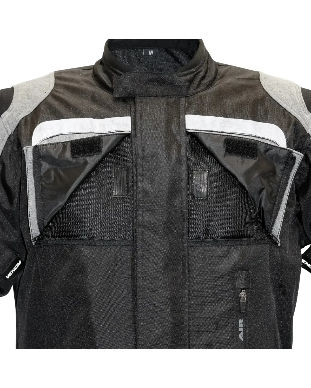 Venom Discovery Siyah/Gri 4 Mevsim Motosiklet Montu