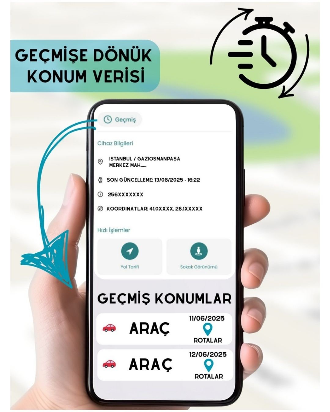 Gözcü Ultra Sim Kartsız Akıllı Takip Cihazı (Tag)