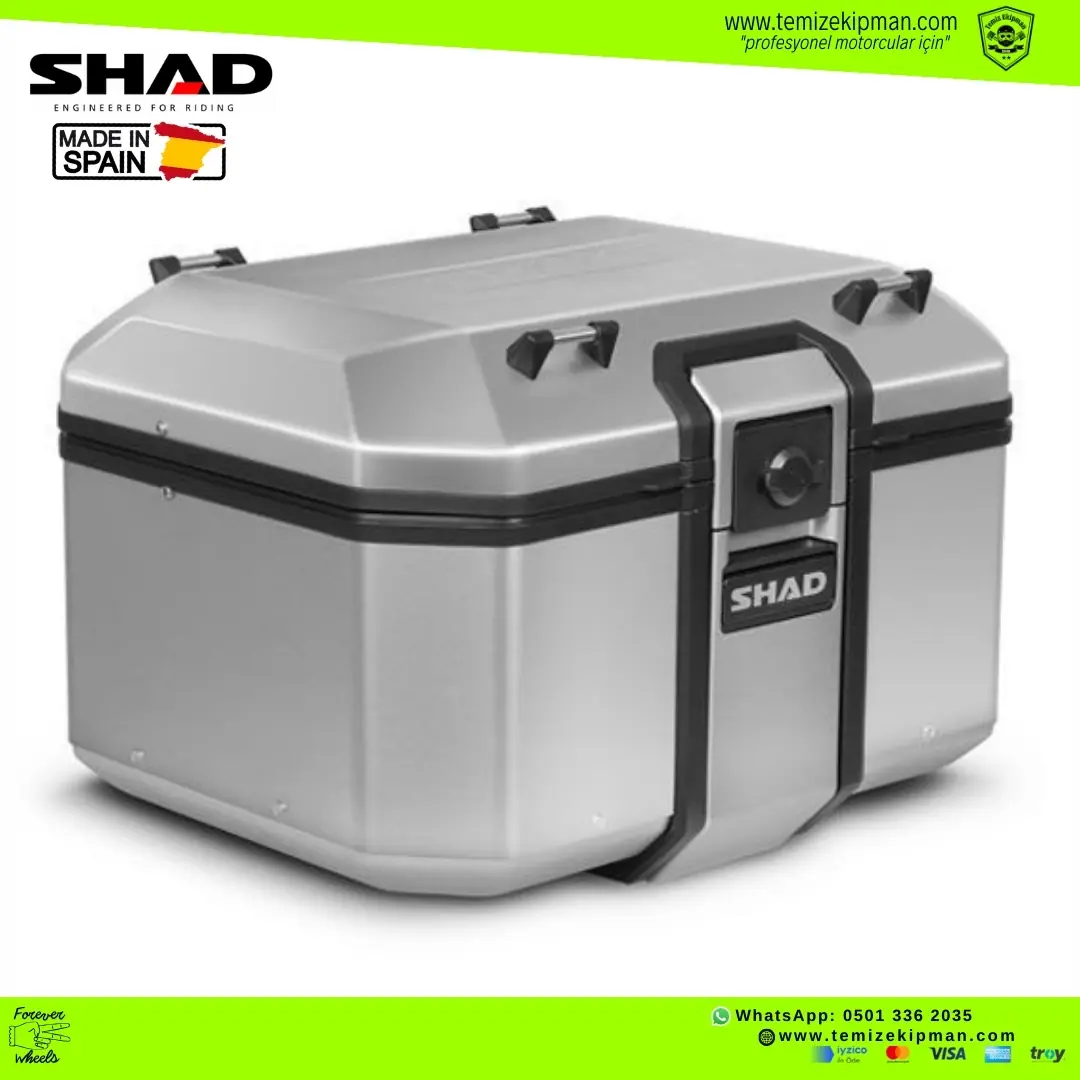 SHAD TERRA TR48 ALÜMİNYUM ARKA ÇANTA