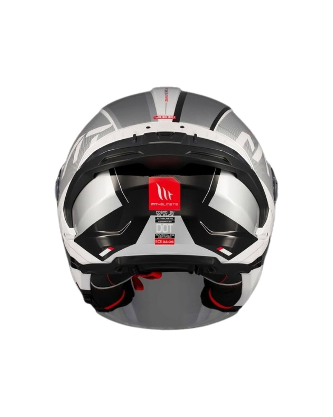 Mt Helmets Cosmo Sv Silence A2 Parlak Gümüş Yarım Motosiklet Kaskı